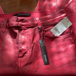 J Brand new red jeans